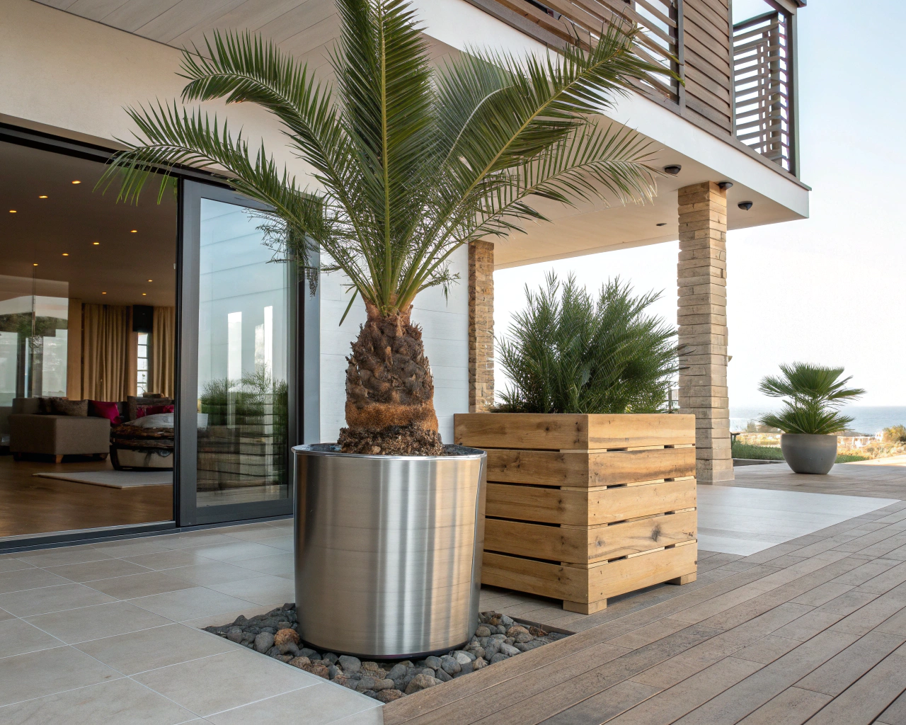 Selecting the Perfect Planter for palm trees