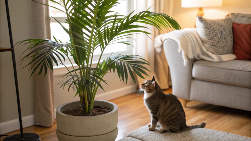 Realistic Palm Plants are best for cats