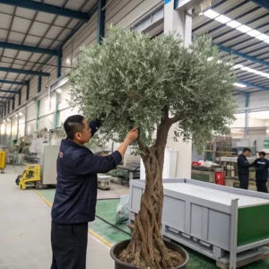 Outdoor_Artificial_Olive_Tree_Production