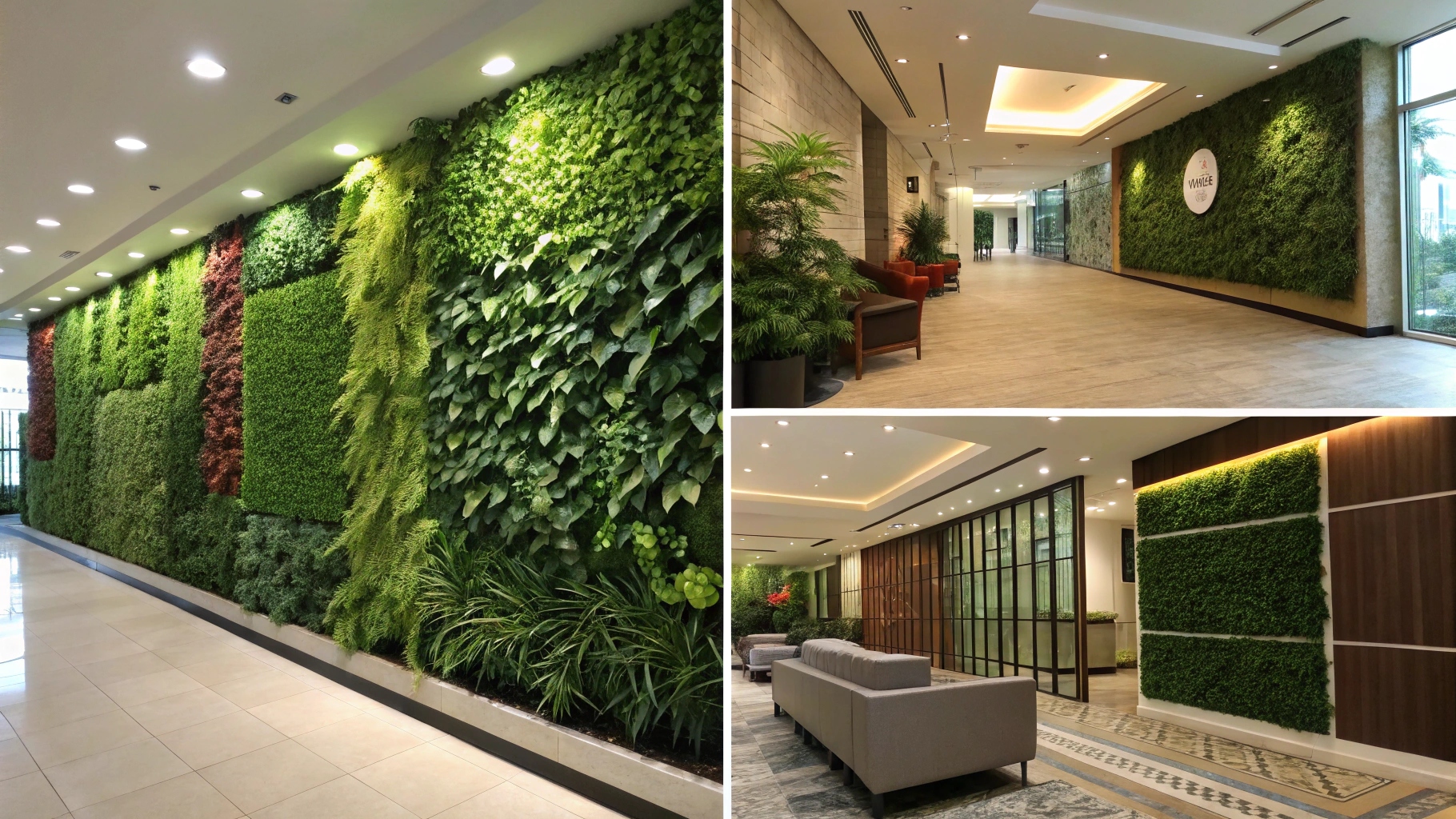 Artificial Greenery Wall