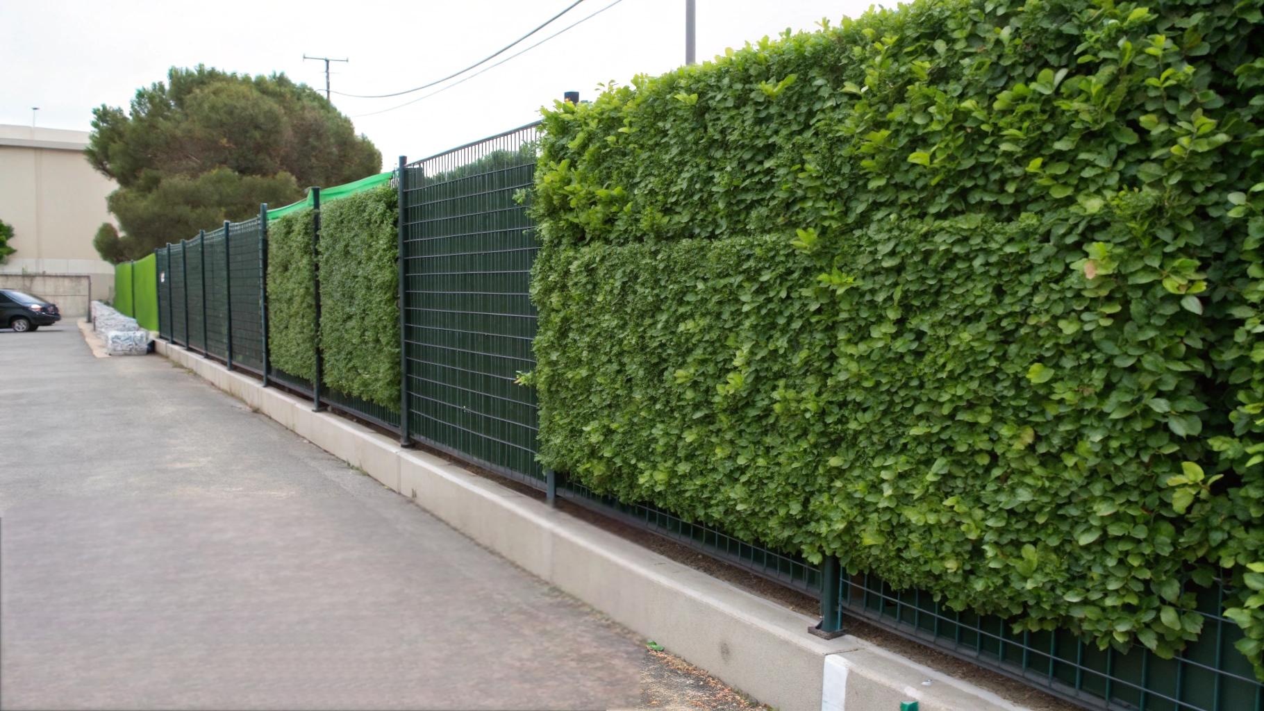 Fake Greenery Wall
