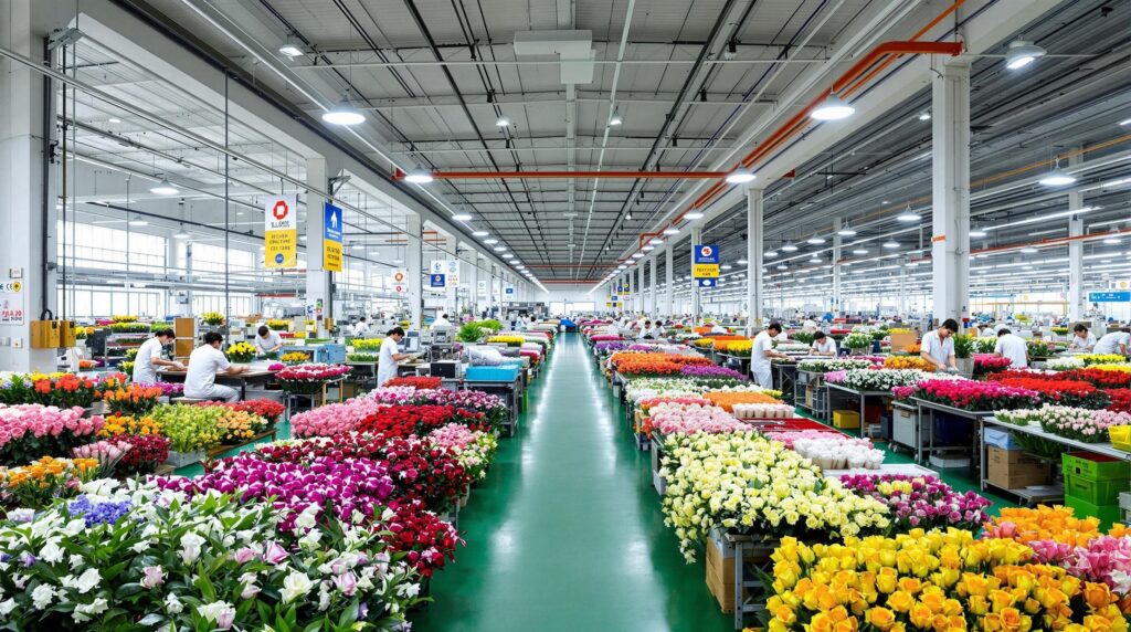 Artificial Flowers Factory