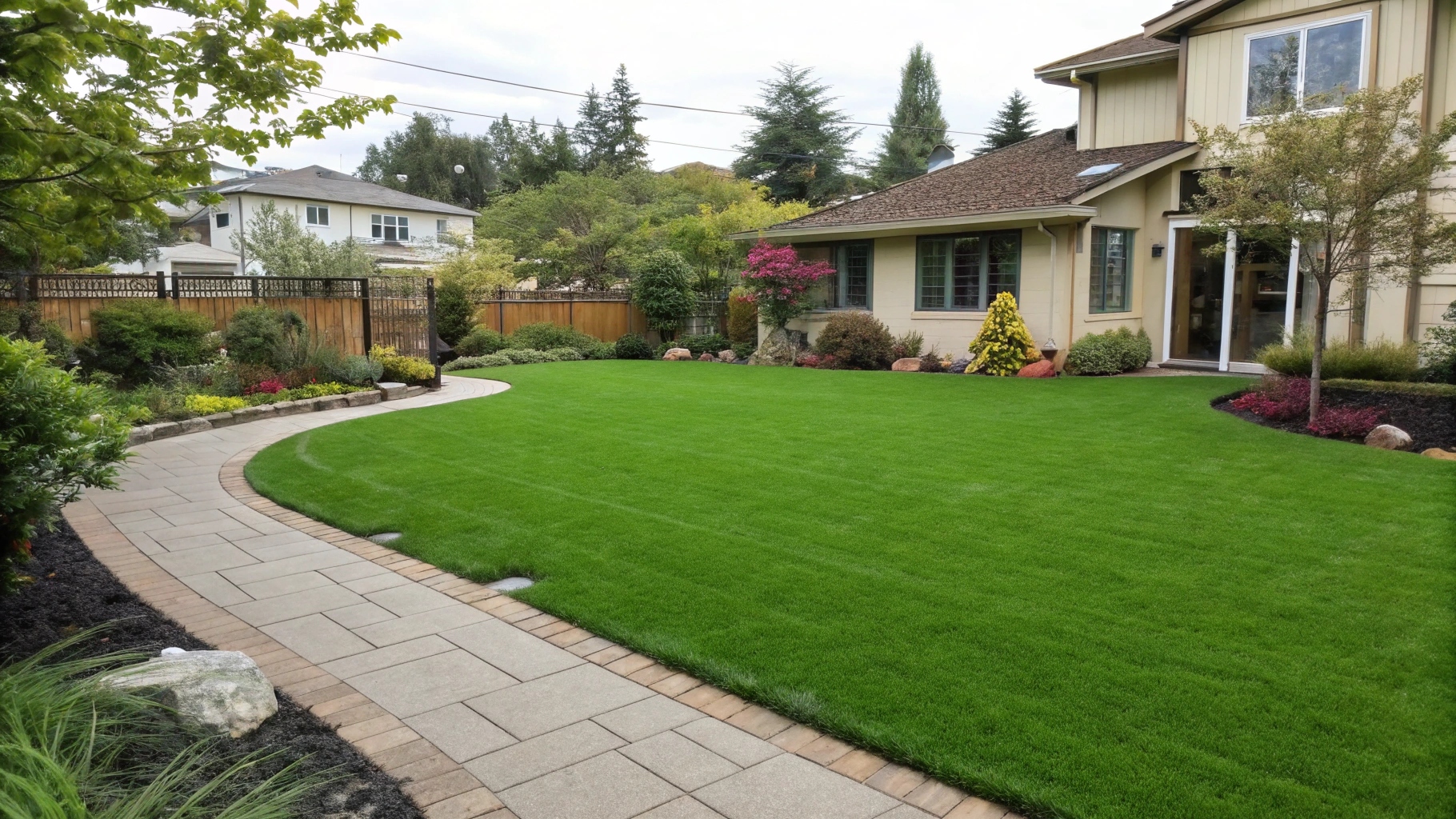 Artificial grass for the Residential lawns