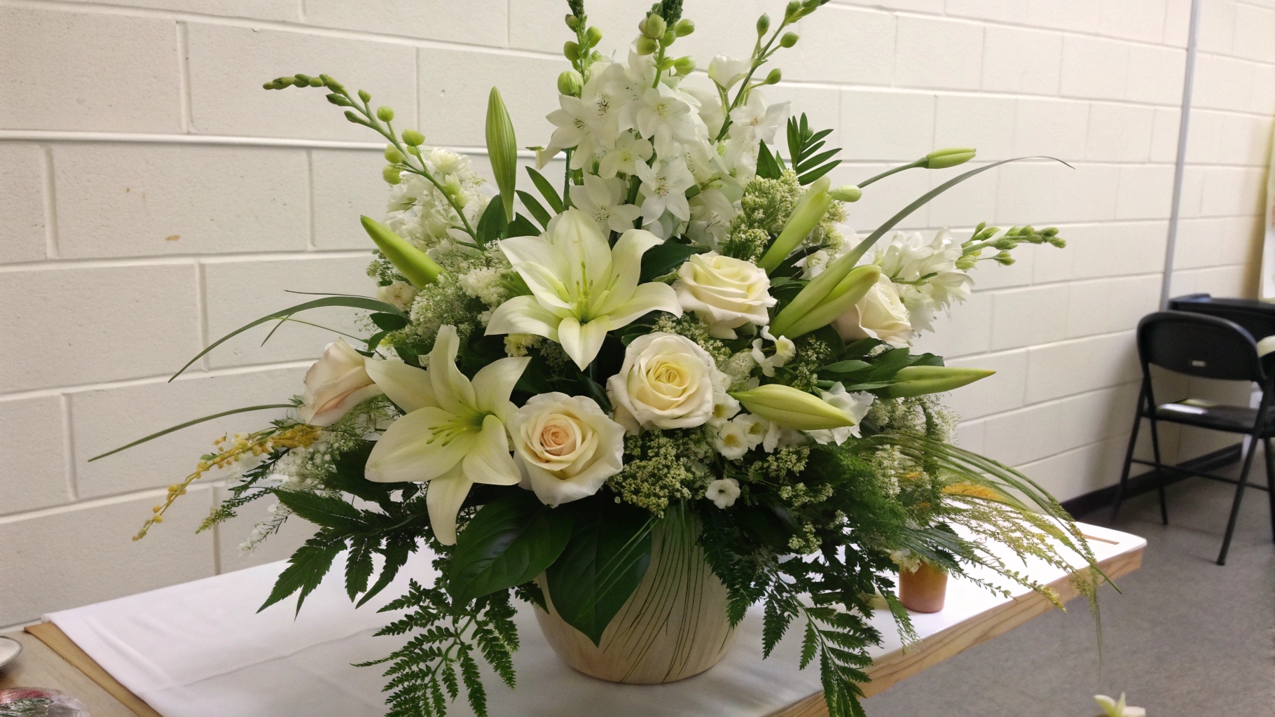 artificial flowers and stems