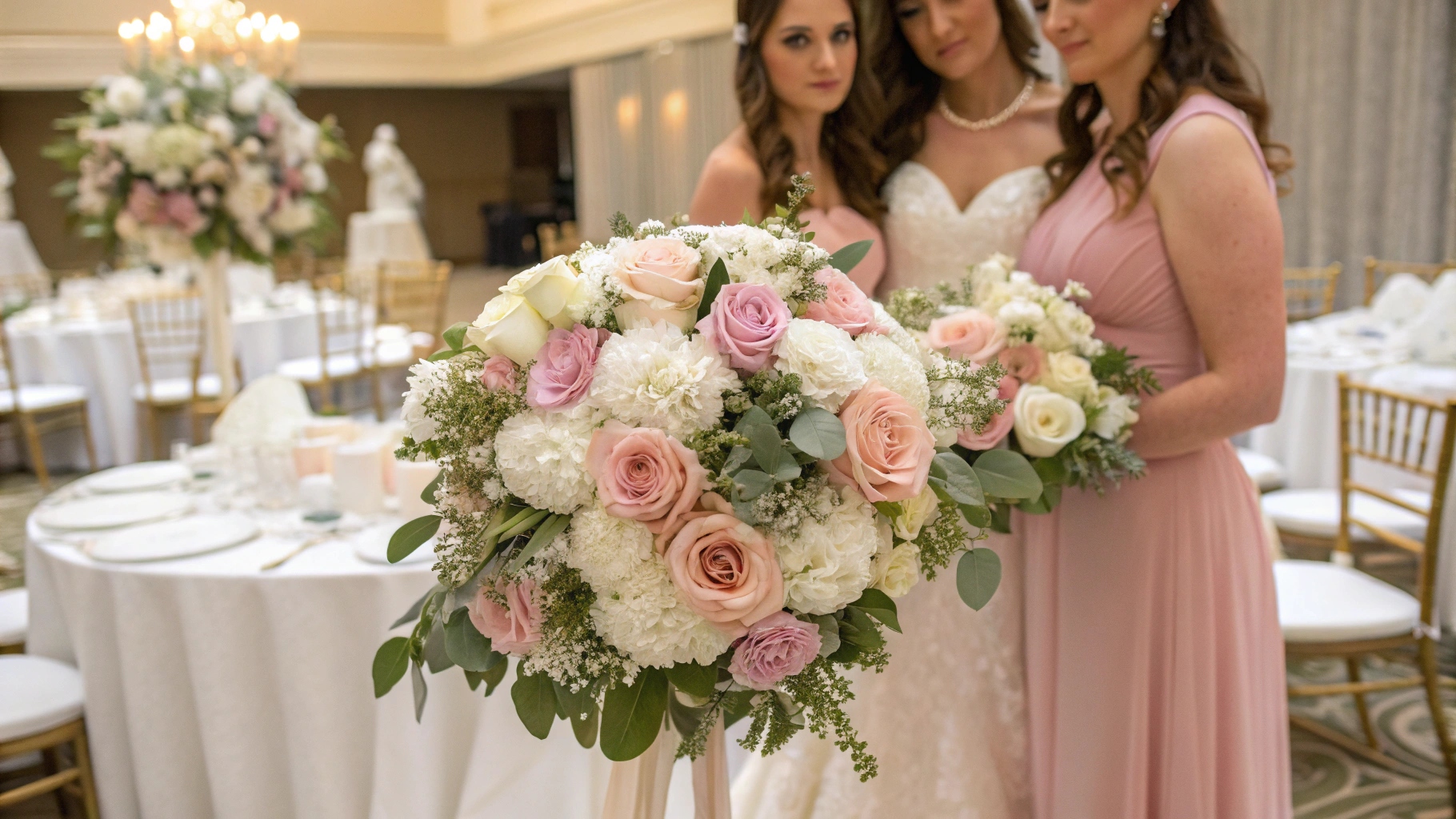 bridesmaids' floral -best Silk Flowers