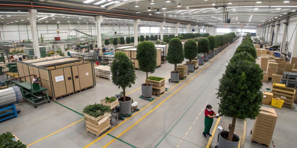High quality Indoor Artificial Plants Factory