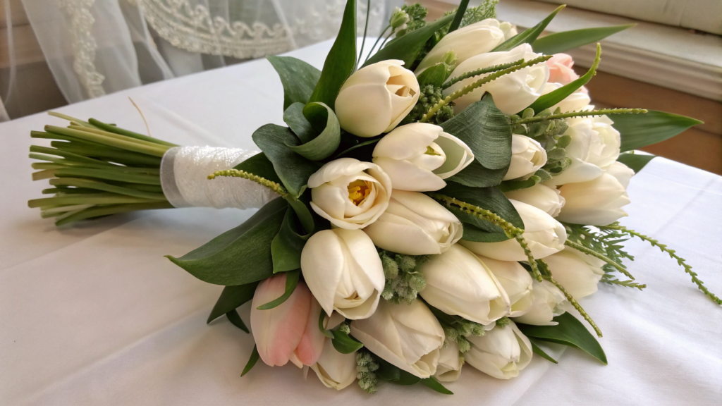 Life-Like Artificial Wedding Flower bouquet
