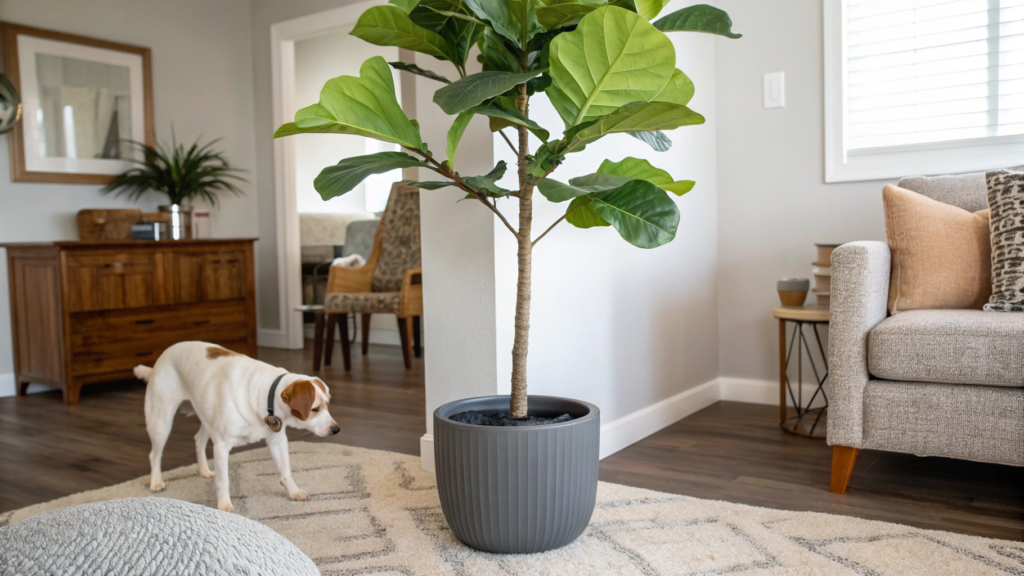 Non-Toxic Artificial Fiddle Leaf Fig Trees