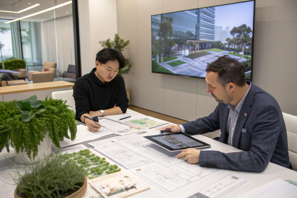 faux plants Manufacturer with design team
