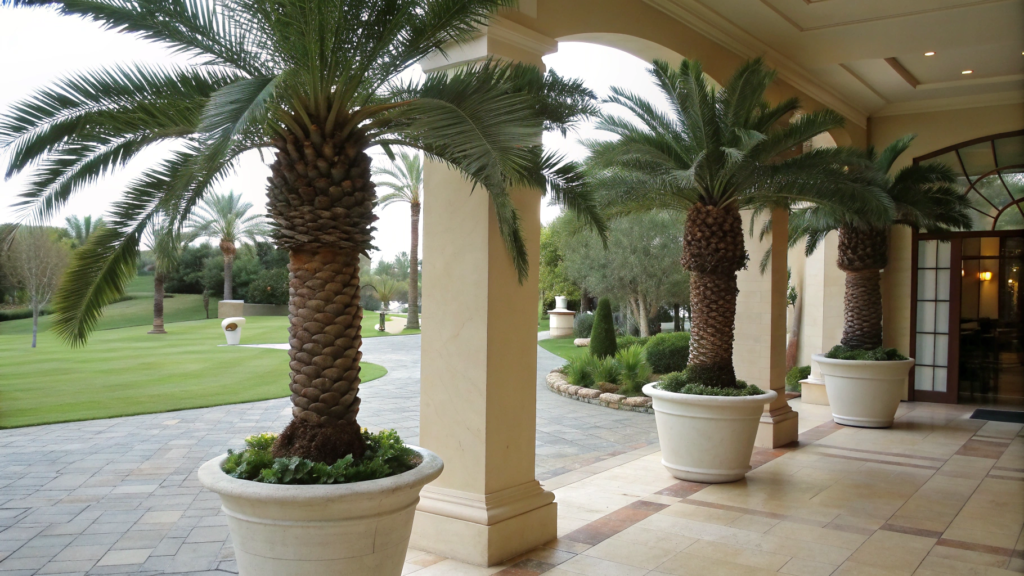 Artificial palm Trees for hotel