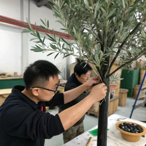 fake_black_olive_tree_Manufacture
