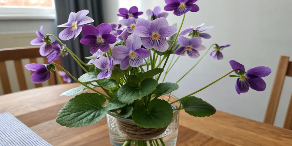 artificial_Violets_for_home_decoration
