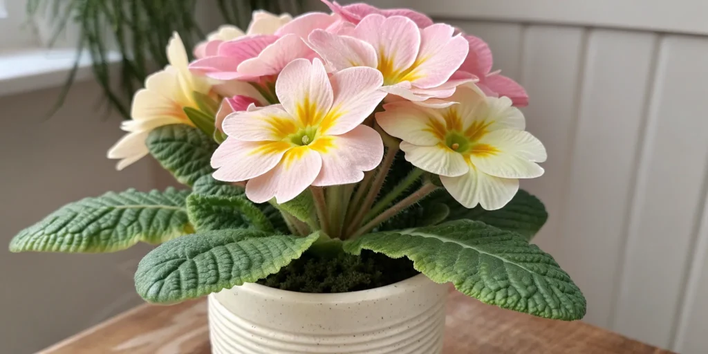 artificial__Primrose_for_home_decoration