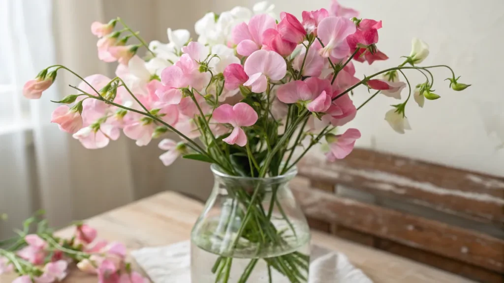 Sweet_peas_artificial_flowers_for_home_deocration