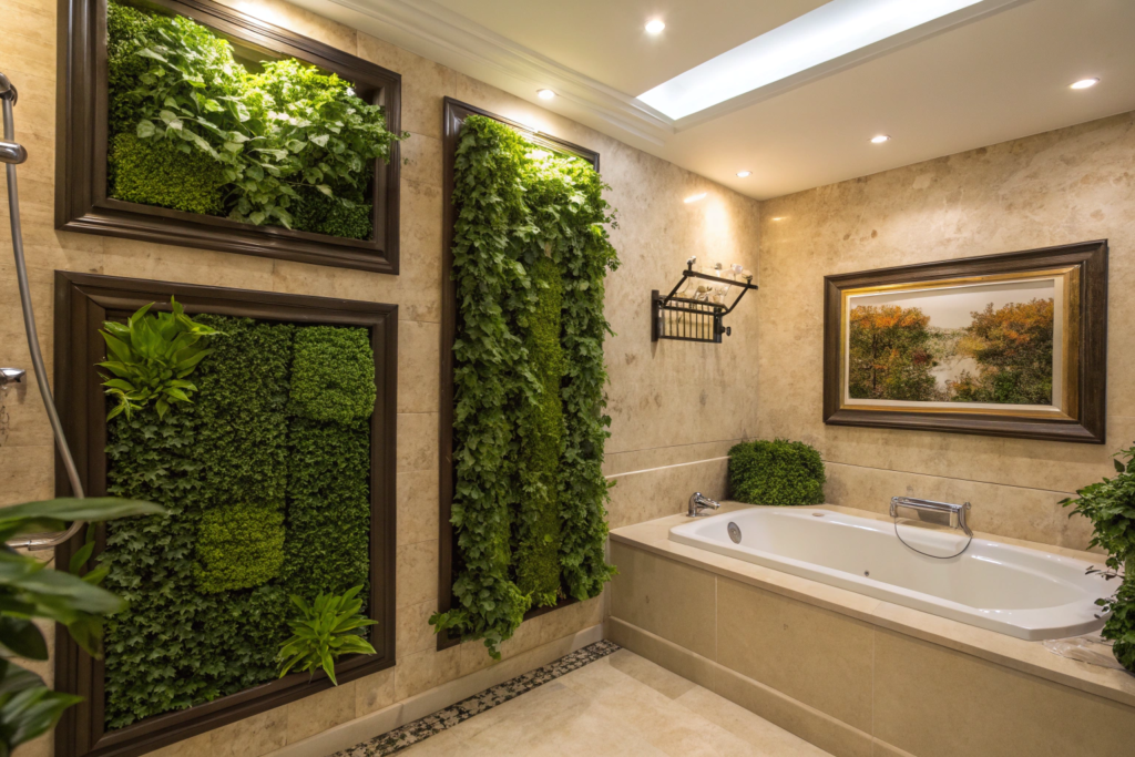 Bathroom Artificial Wall