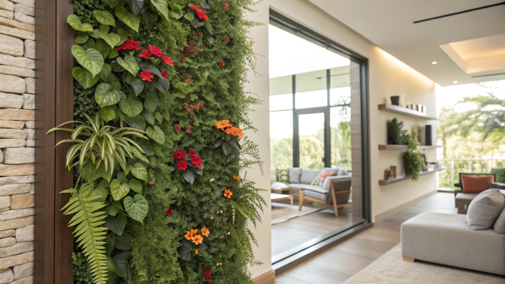 Living Room Vertical Garden
