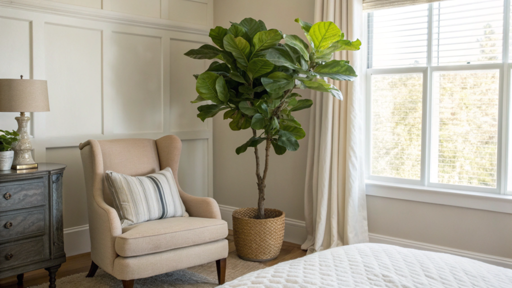 silk fiddle fig Trees for home Decoration