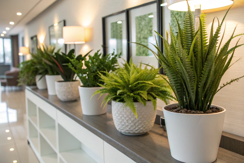 realistic indoor artificial plants