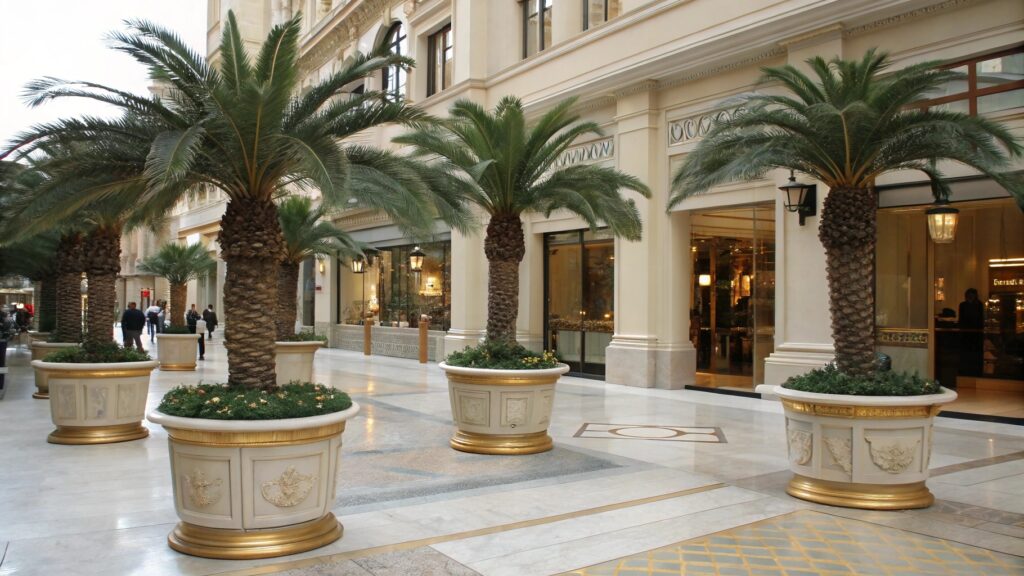 Can You Put Fake palm Plants Outside