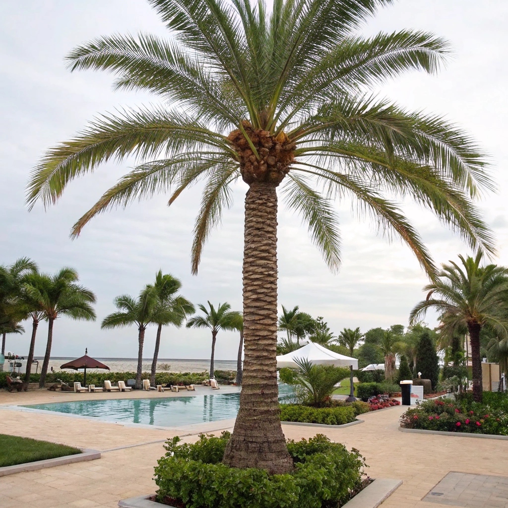 outdoor Coconut Palm Trees
