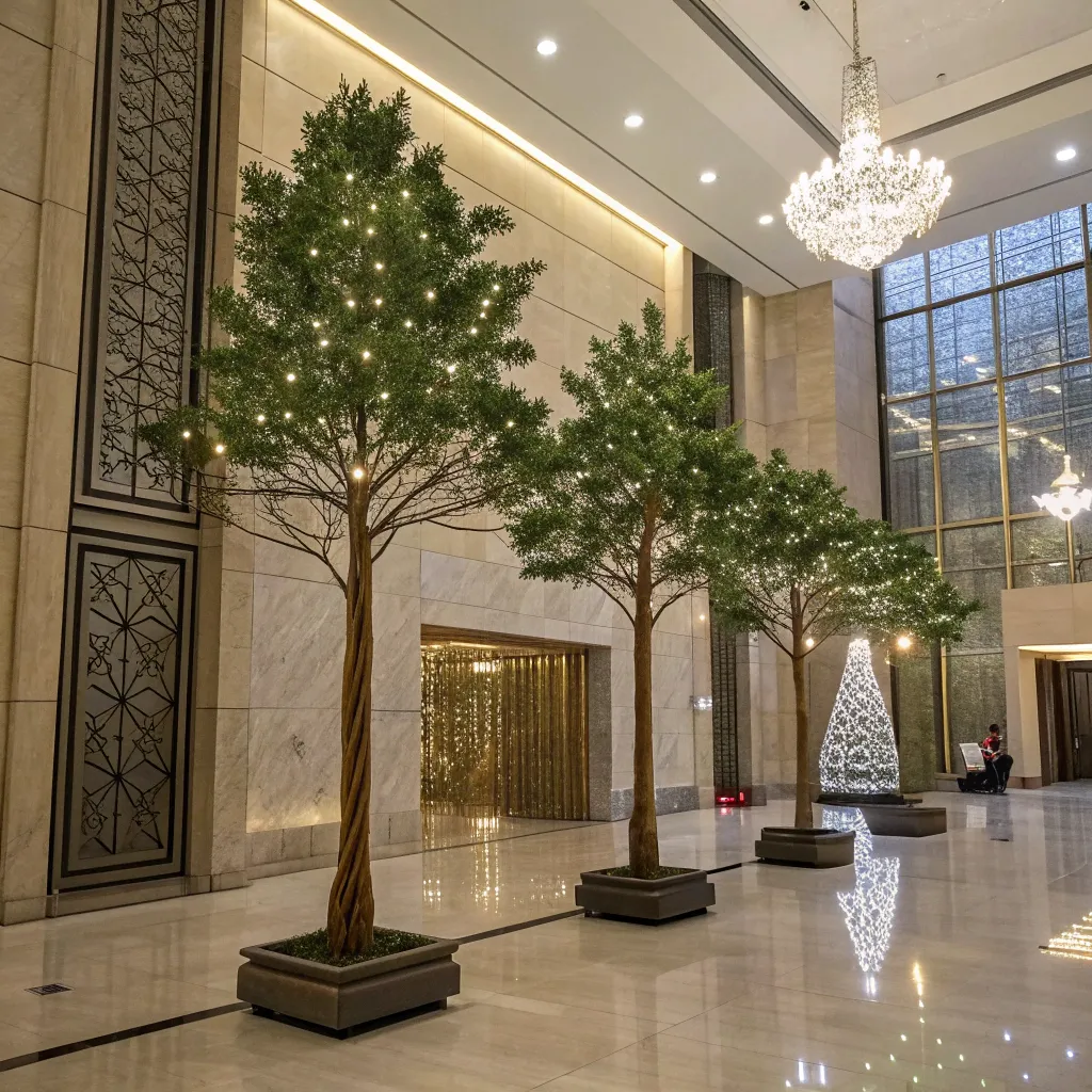 pre_lit_tree_Artificial_Plants_with_lights