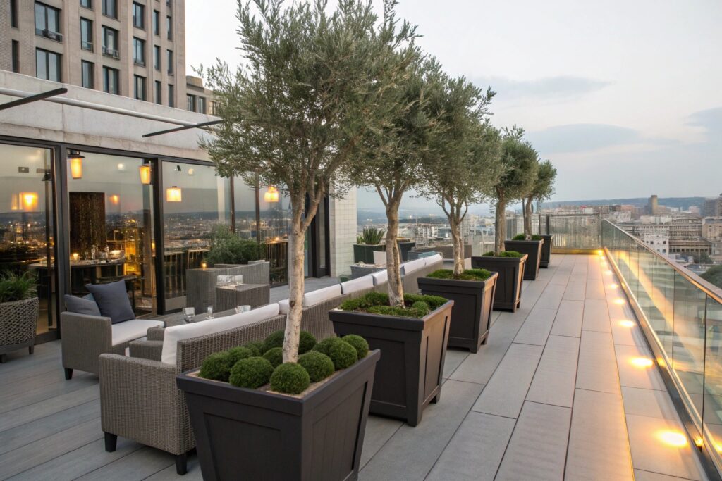 Faux Olive tree Outdoor Faux Olive tree Outdoor