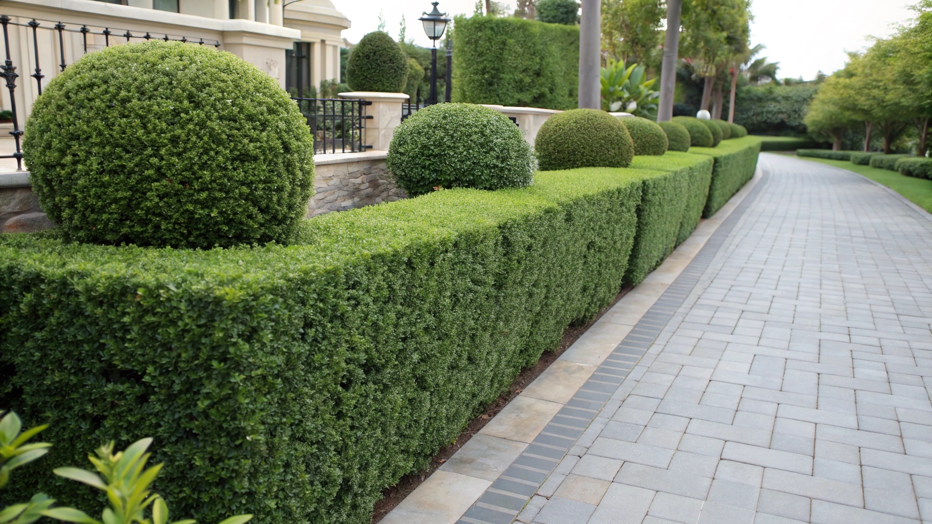 Artificial Hedges outdoor