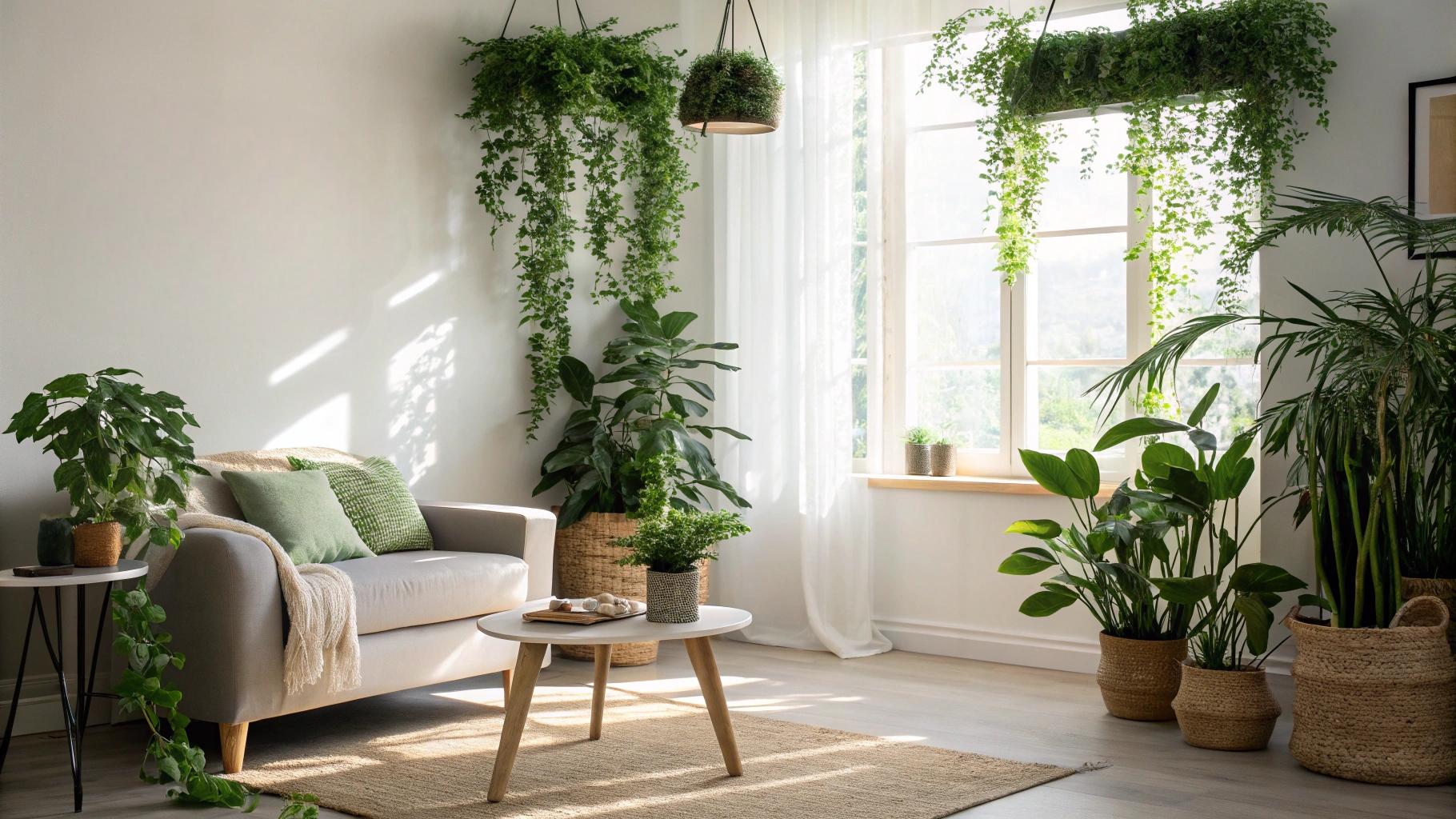 Real and. Fake Plants for home decoration