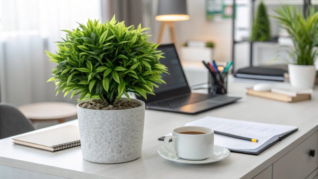 office artificial plant
