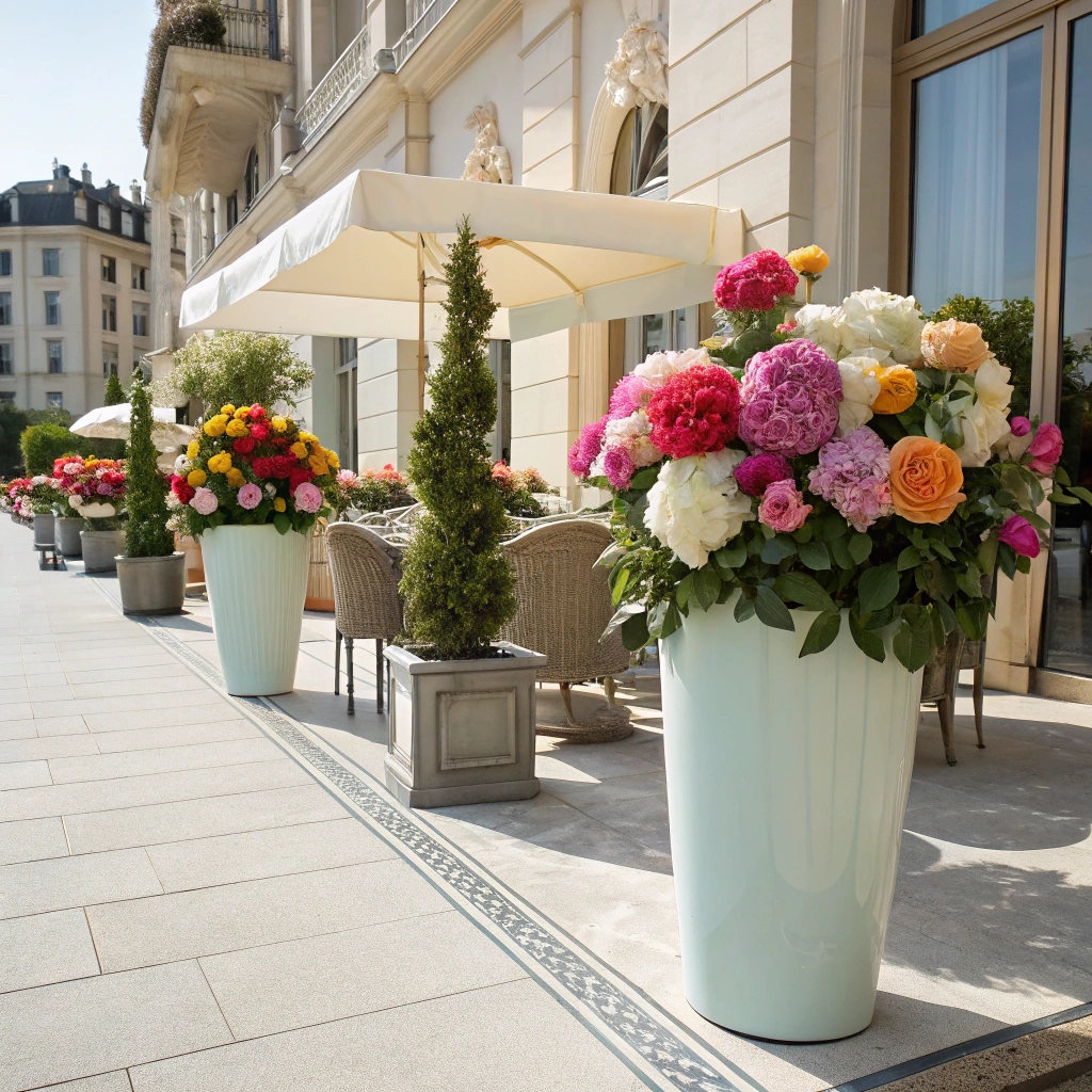 Artificial flowers for Outdoor landscape