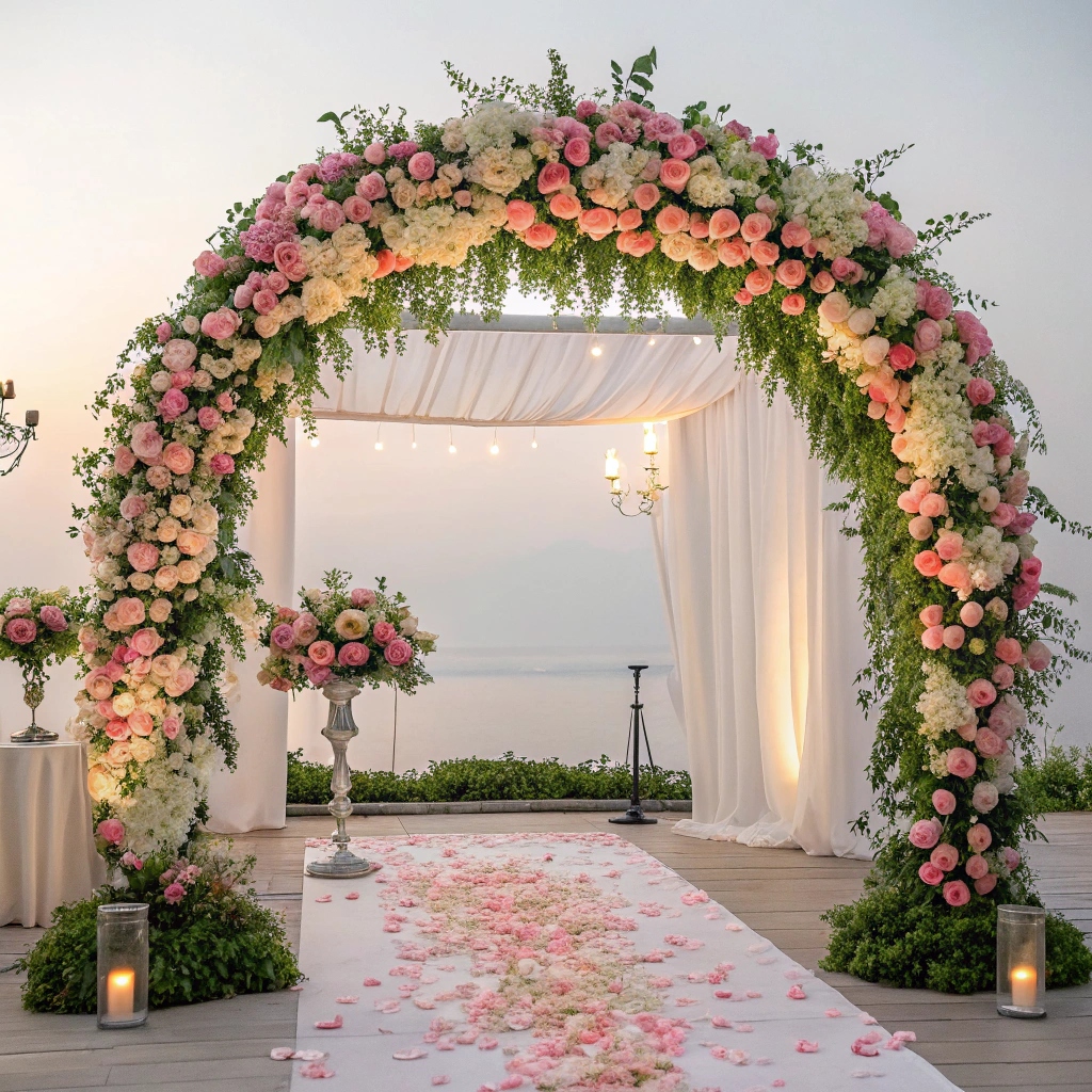 Artificial flowers for wedding