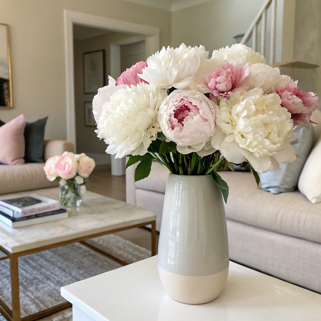 Artificial Peony Arrangement Artificial Peony Arrangement