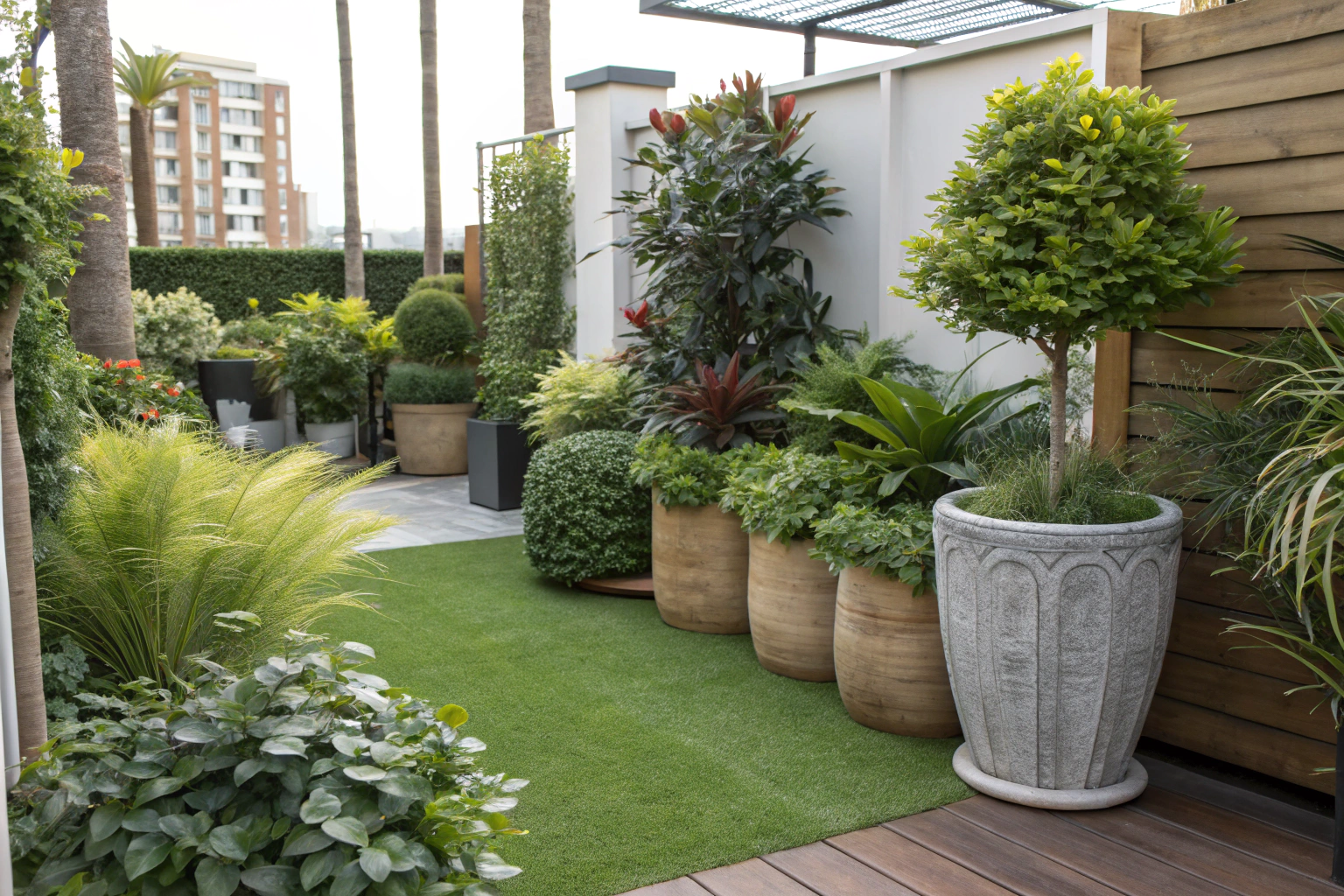 Decorating with Fake Plants Outdoors