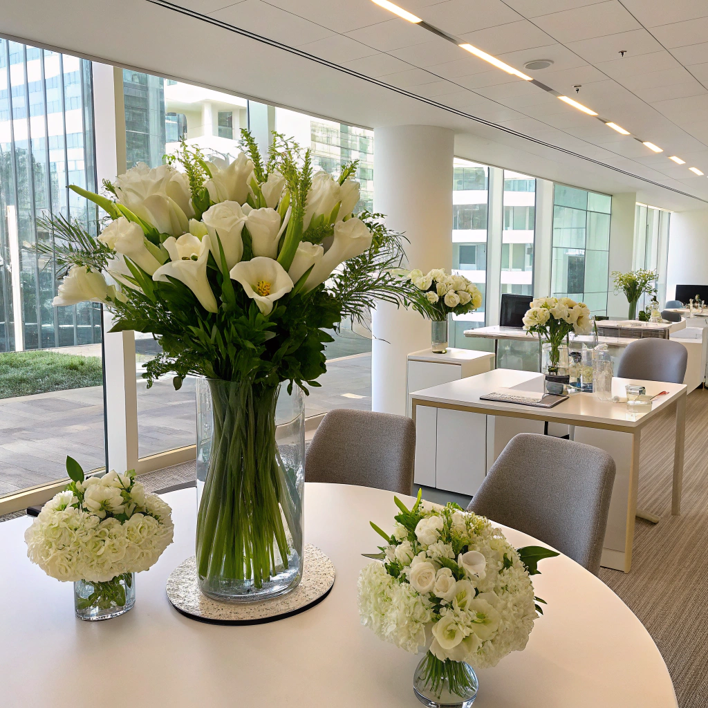 Fake flower arrangements for Office Fake flower arrangements for Office