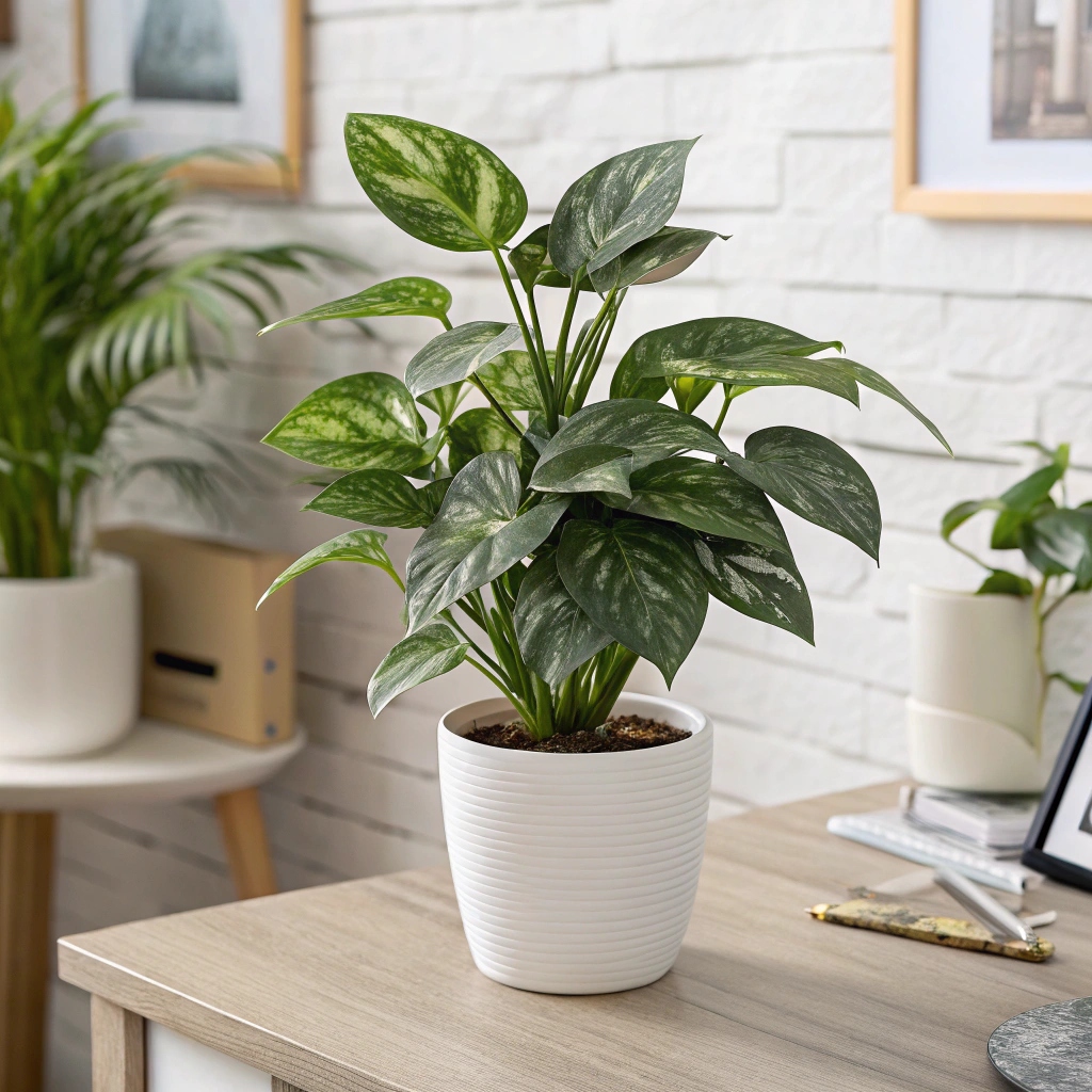 artificial money plant for decoration