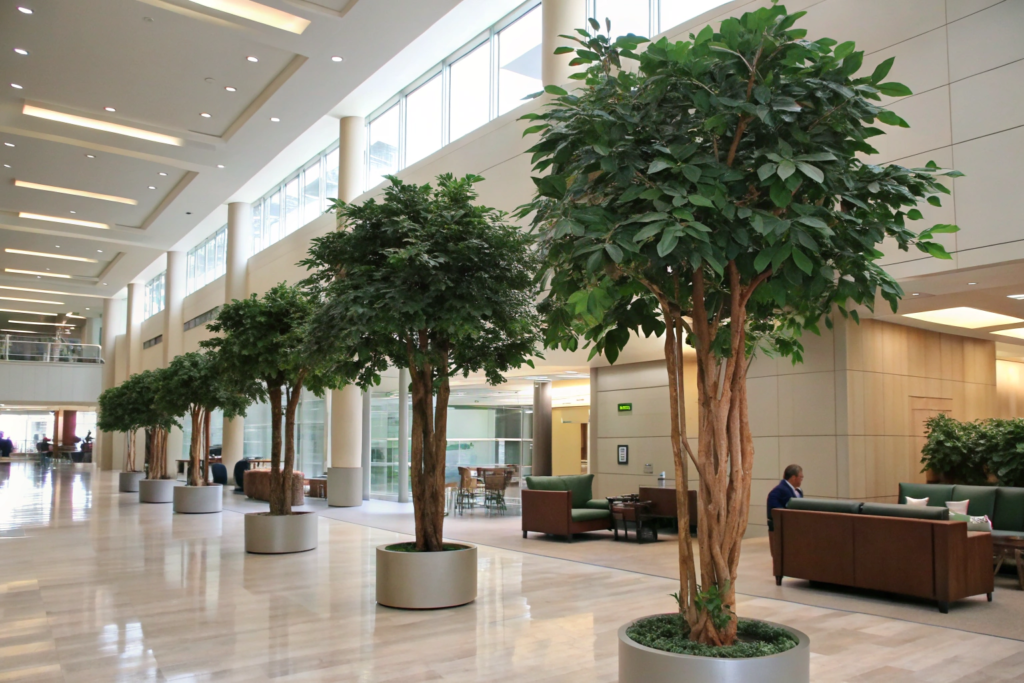 large indoor offcie fake plants for Decoration