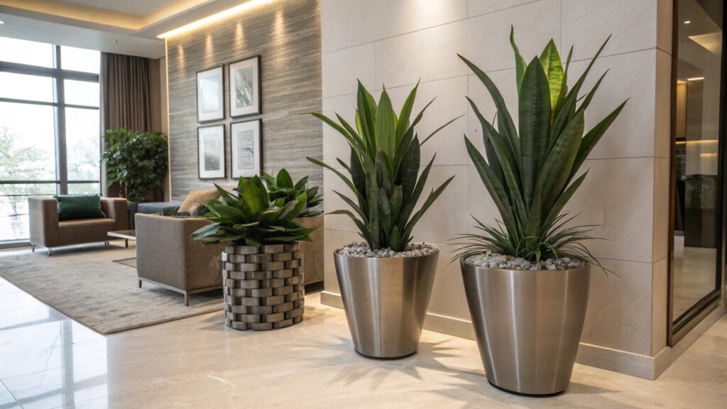luxury-indoor-fake-plants-in-pot-for-morden-living