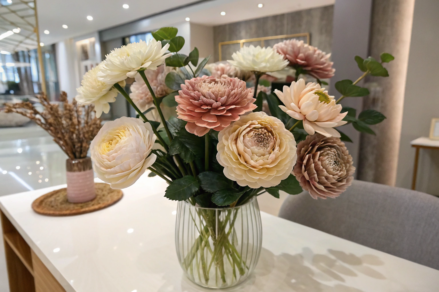 modern artificial flowers for home decoration