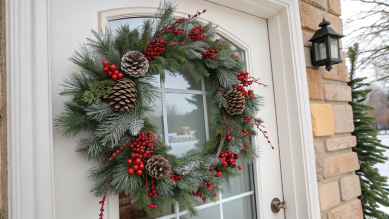 Artificial wreath for decoration