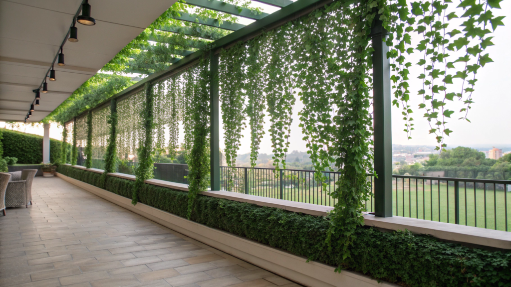 Ivy artificial screens Privacy wall