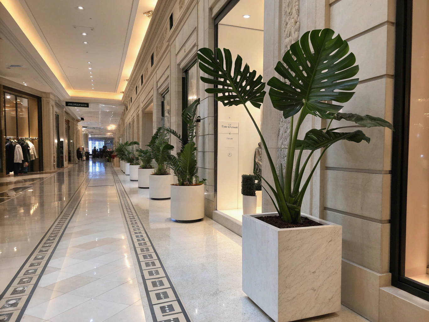 indoor artificial Plants for hotel