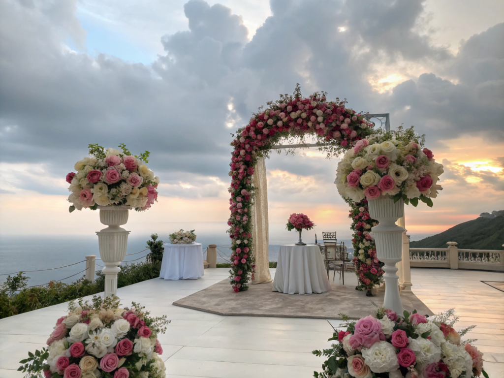 Faux Blooms for a Wedding