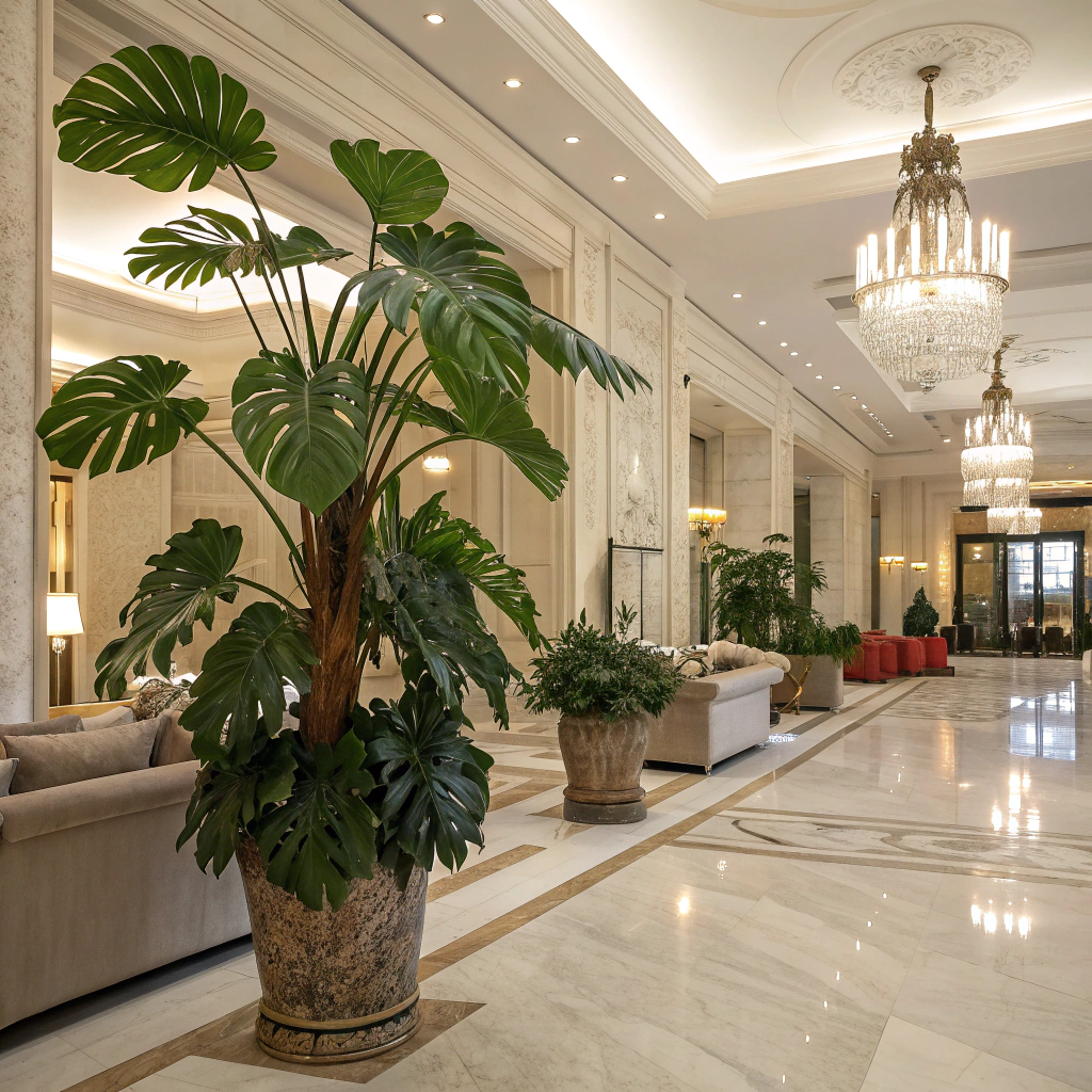 Artificial Monstera Plants for hotel