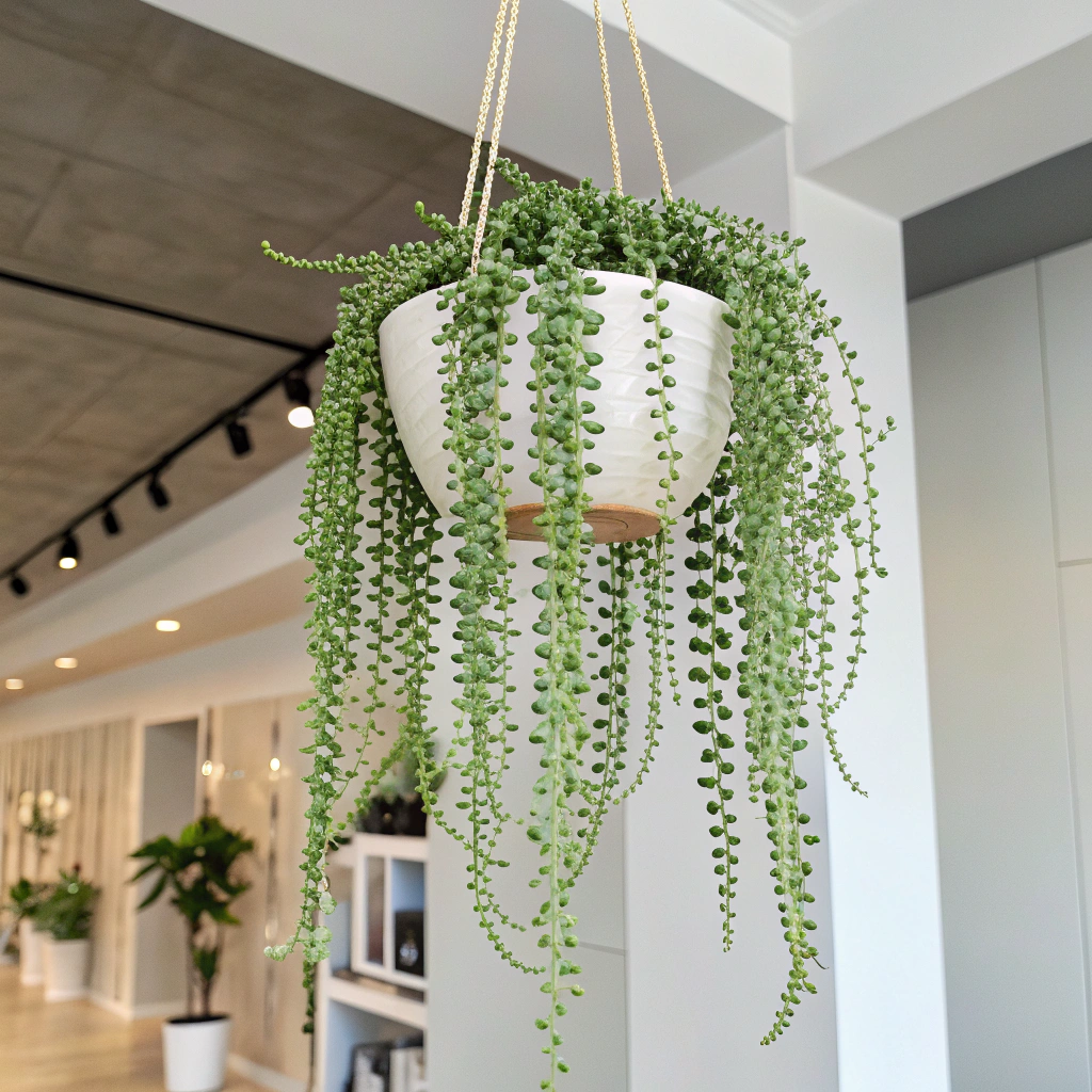 Artificial String Of Pearl Plants