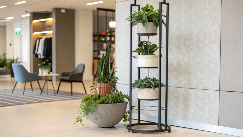 Coat Stands to Hang Fake Plants