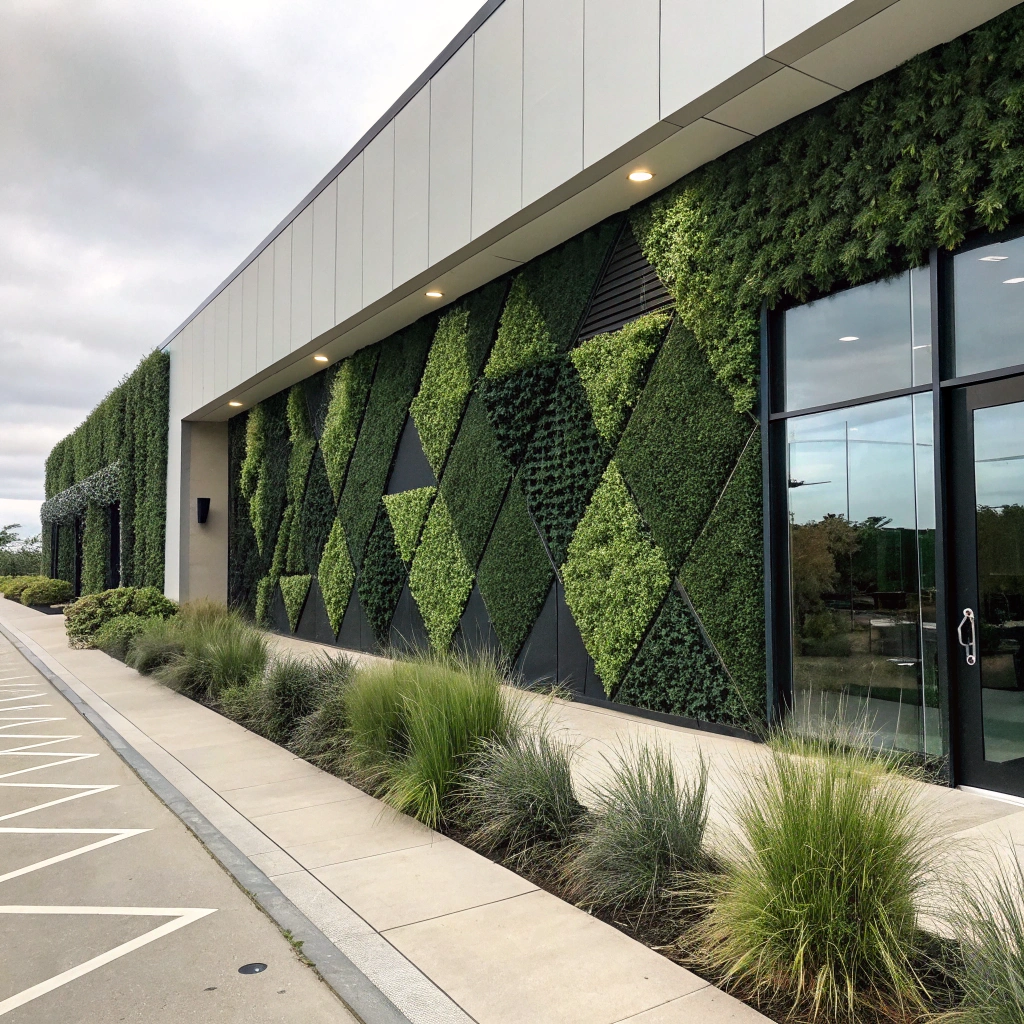 Exterior Facades & Patios with wall plants Exterior Facades & Patios with wall plants