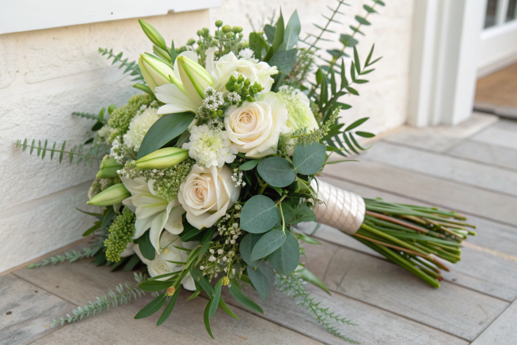 Make a Faux Bridal Bouquet Look Real