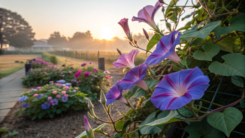 September Birth Flowers Morning glories
