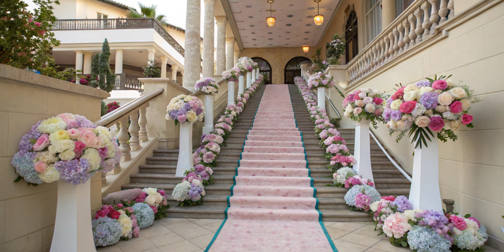 Staircase and Aisle Decoration Ideas