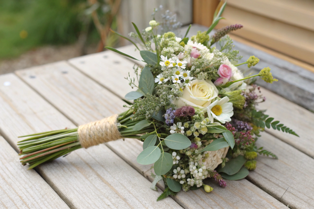 The Natural Hand-Tied Posy Bouquet